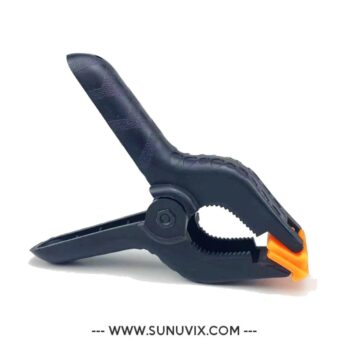 Pince à ressort Sunuvix clamps 10cm en plastique, clip de fond